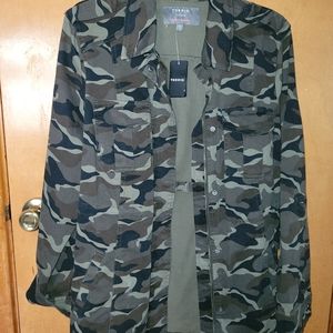 Torrid Camo Twill Anorak